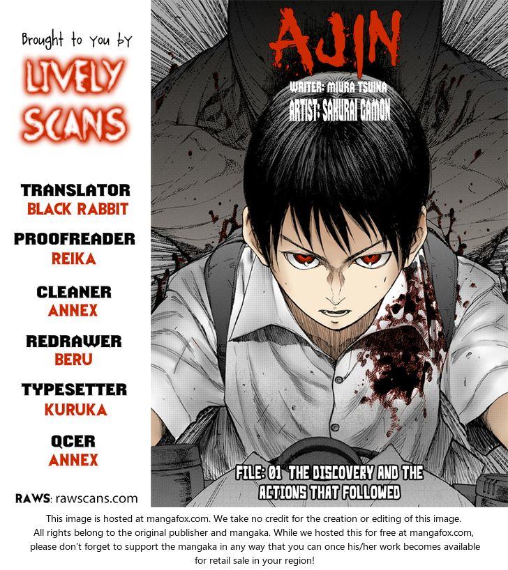 Ajin - Chương 1