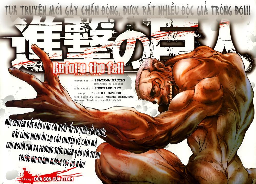 Attack On Titans - Before The Fall - Chương 1