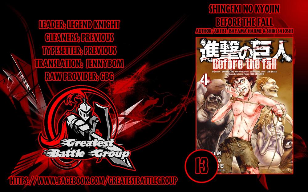 Attack On Titans - Before The Fall - Chương 13