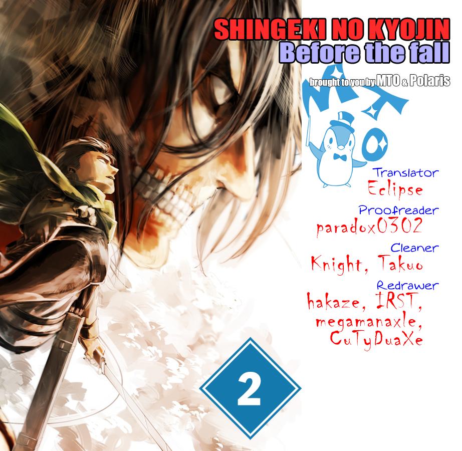 Attack On Titans - Before The Fall - Chương 2