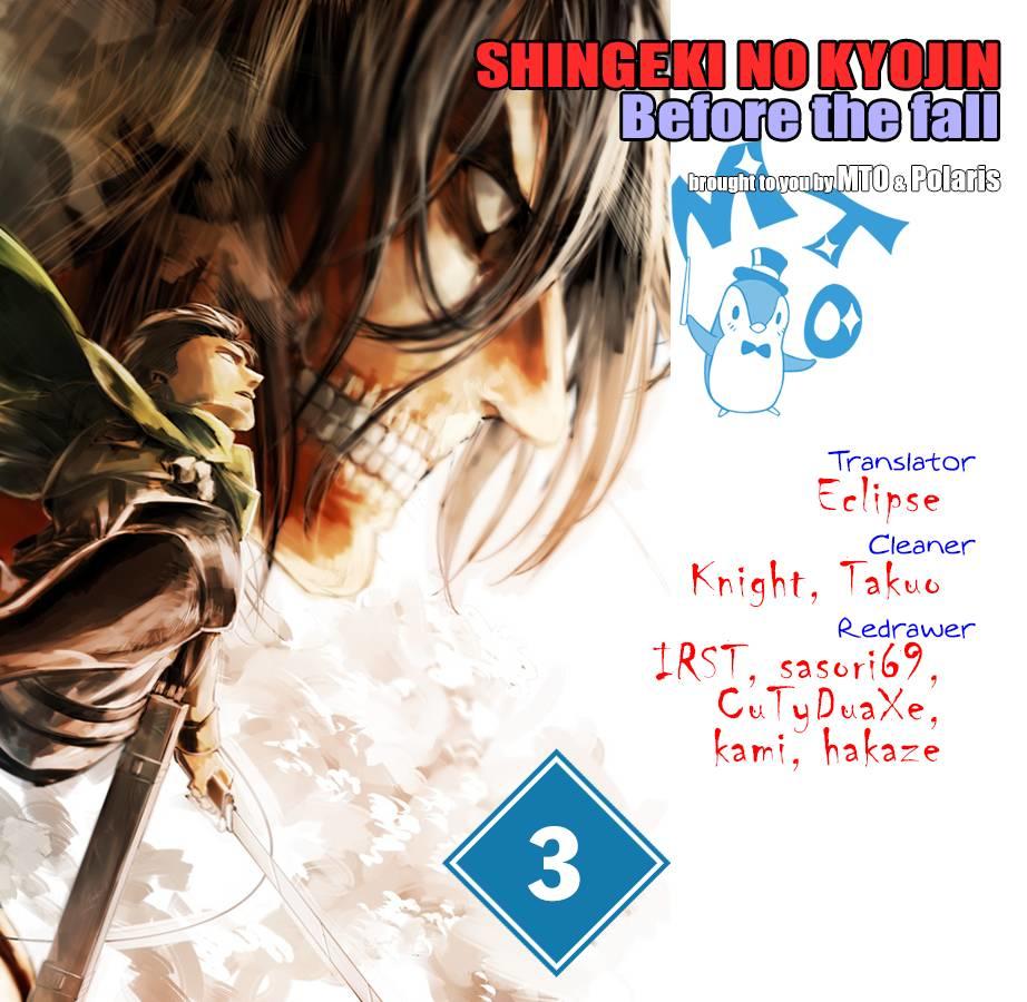Attack On Titans - Before The Fall - Chương 3