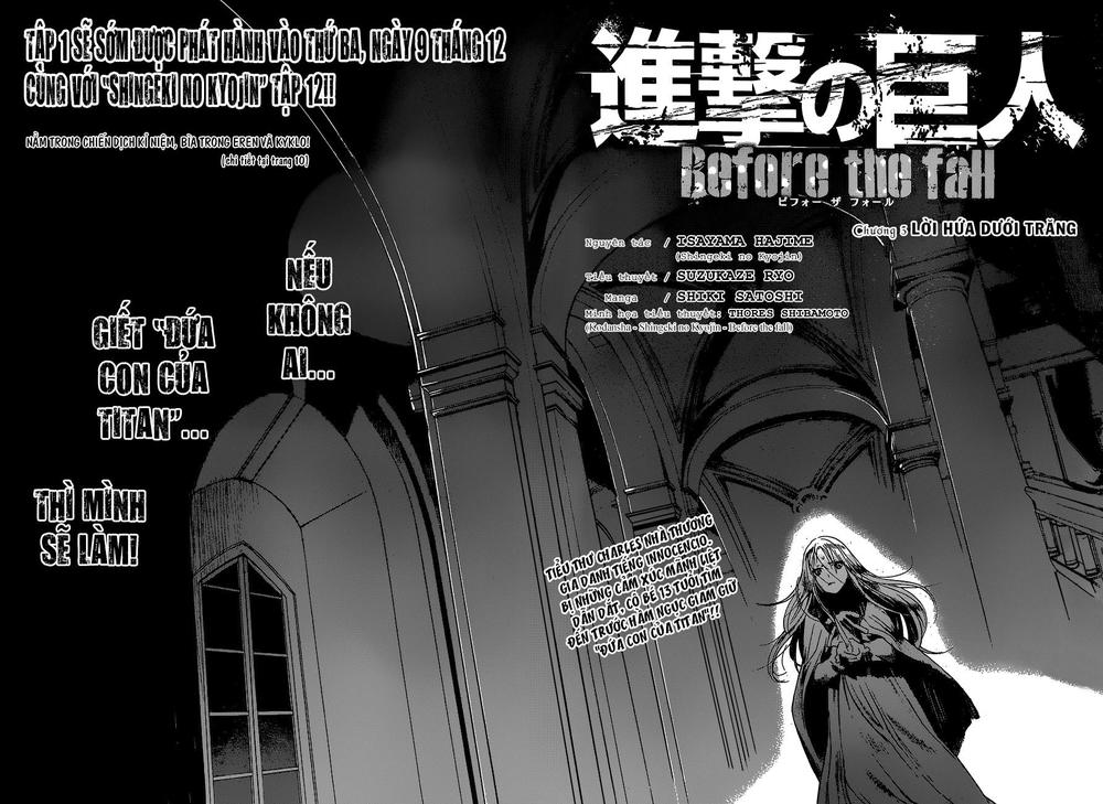 Attack On Titans - Before The Fall - Chương 3