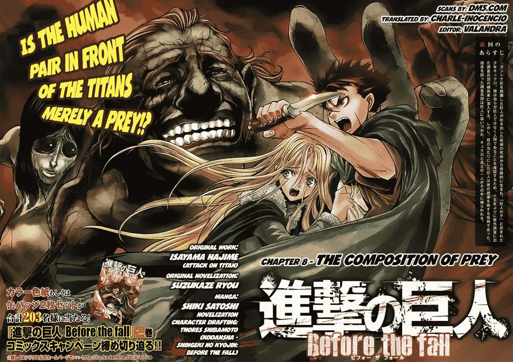 Attack On Titans - Before The Fall - Chương 8