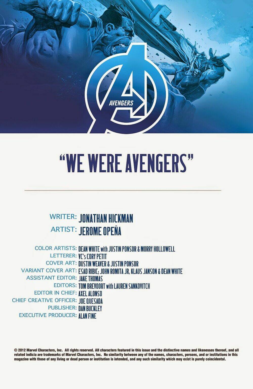 Avengers (2013) - Chương 2