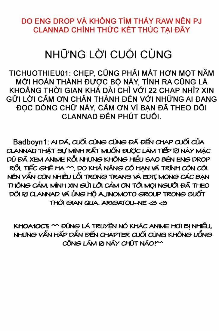Clannad - Chương 22