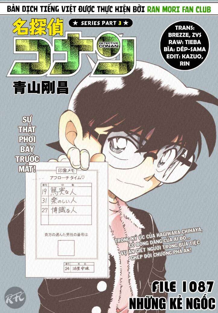 Conan - Chương 1087