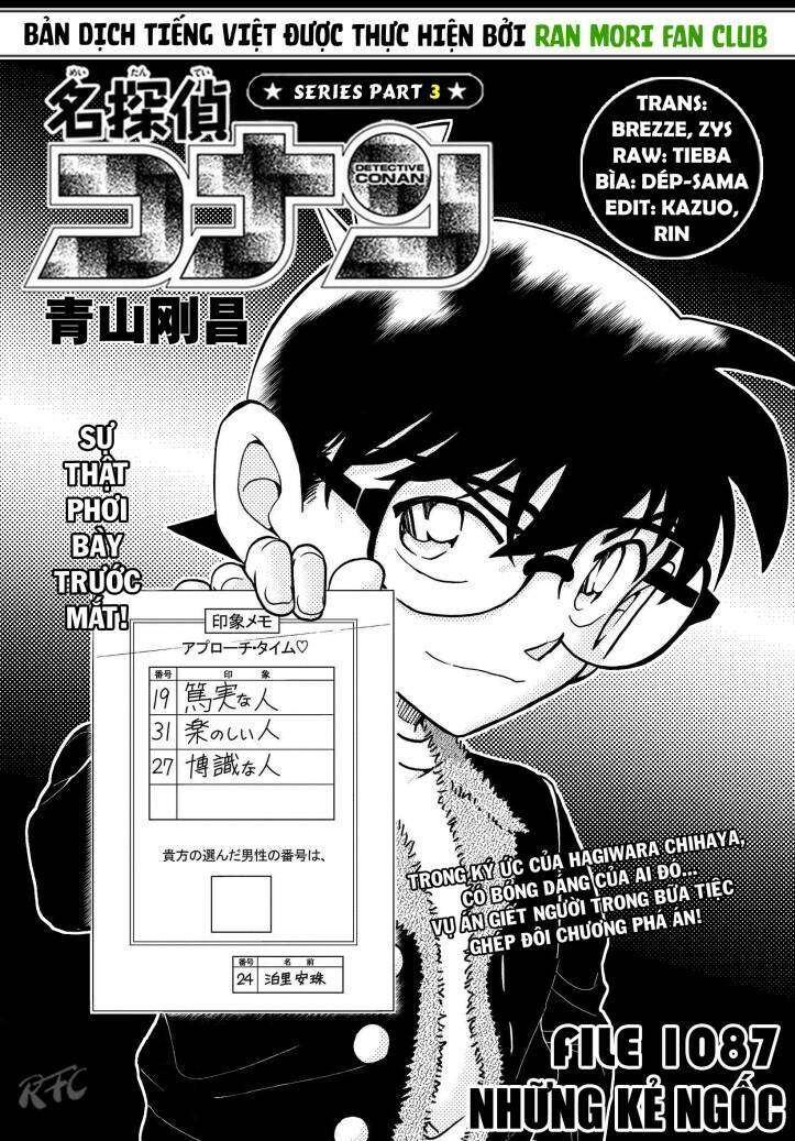 Conan - Chương 1087