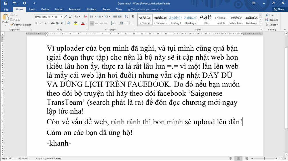 Days - Chương 113