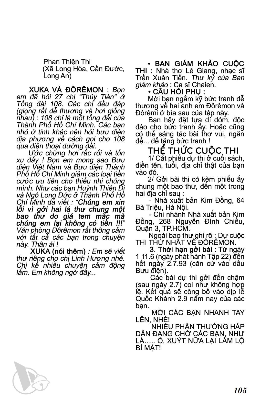 ĐôRêMon 1992 - Chương 22