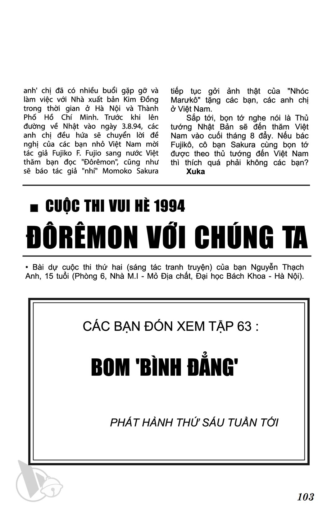 ĐôRêMon 1992 - Chương 62