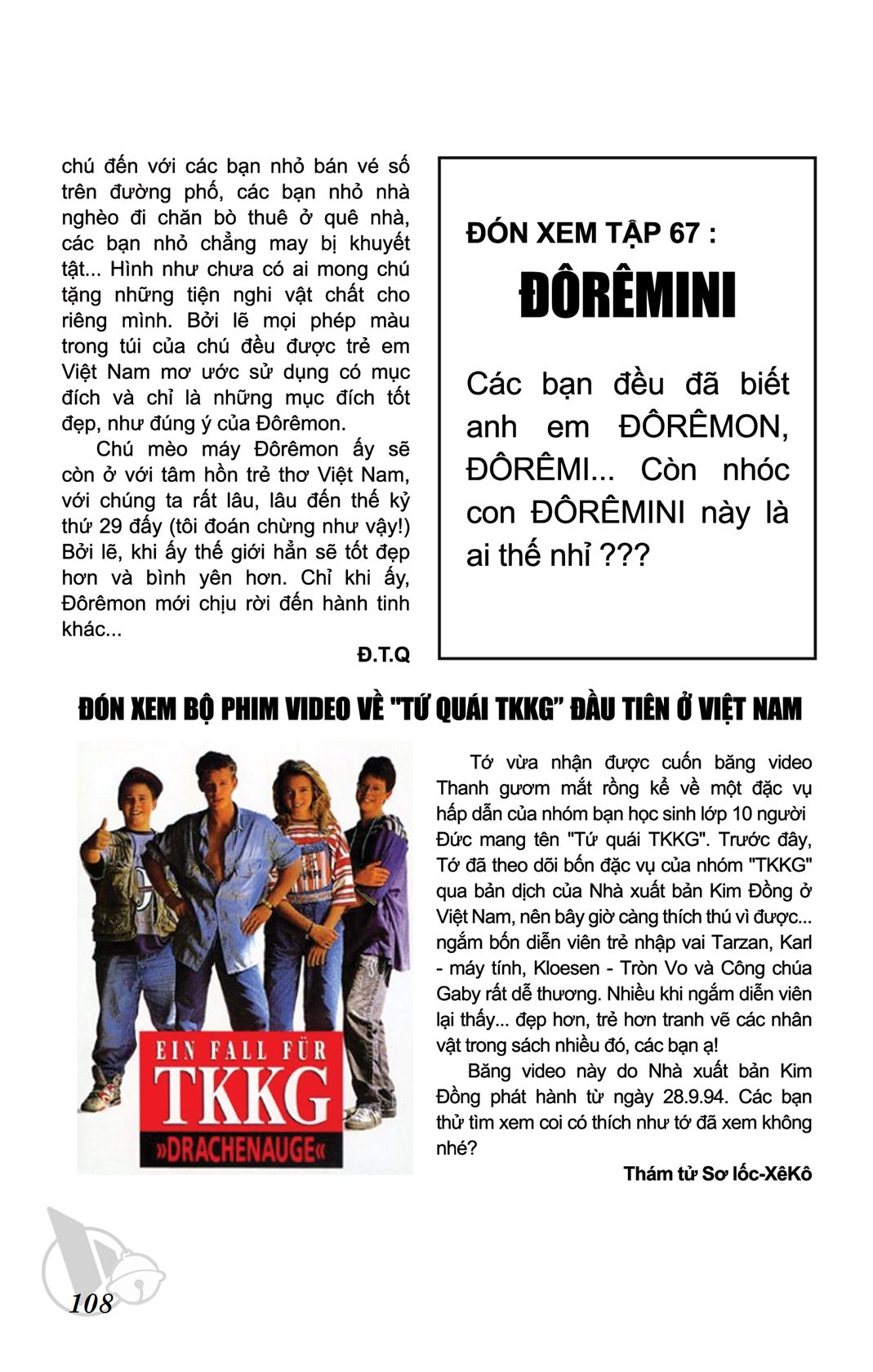 ĐôRêMon 1992 - Chương 66