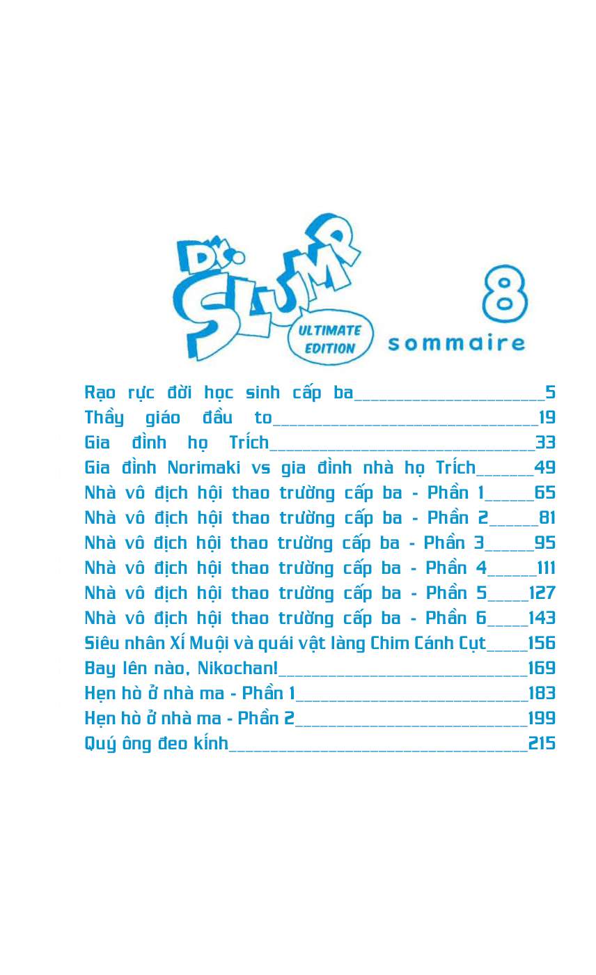 Dr. Slump - Chương 115