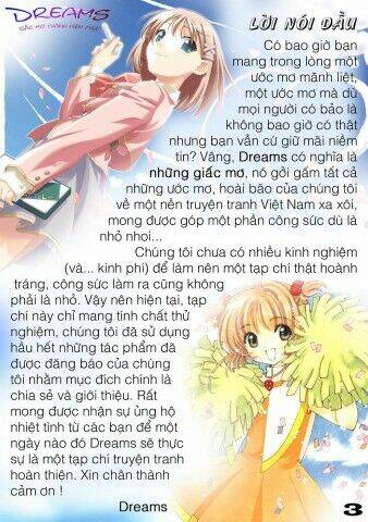 Dreams - Chương 1