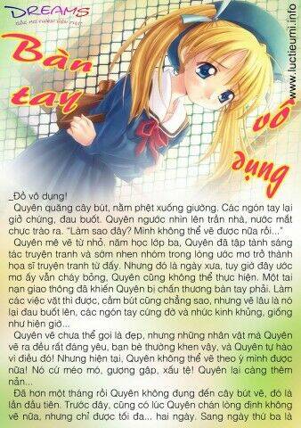 Dreams - Chương 1