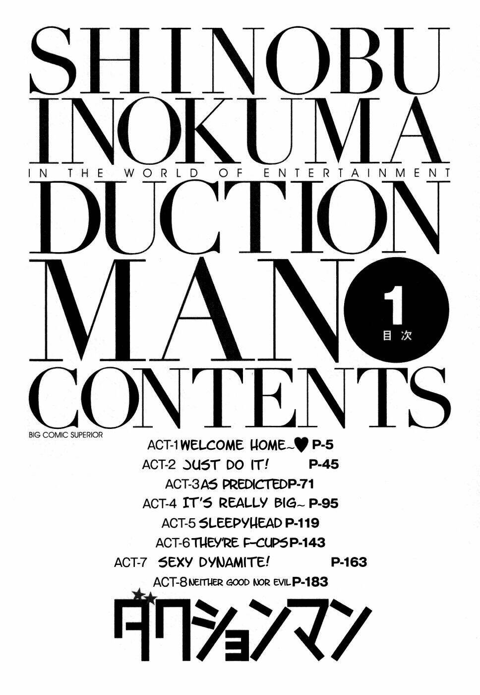 Duction Man - Chương 1
