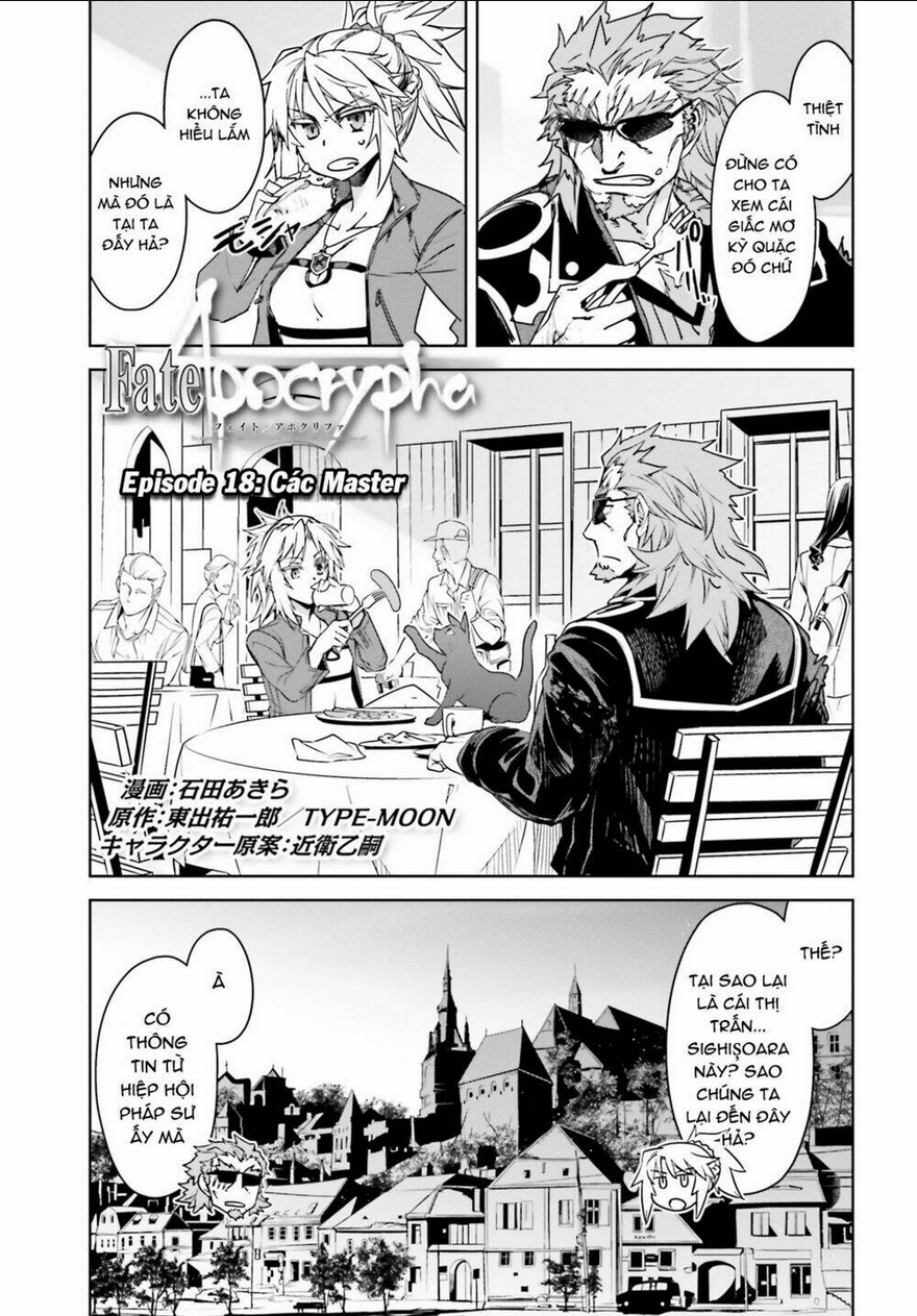 Fate/Apocrypha - Chương 18