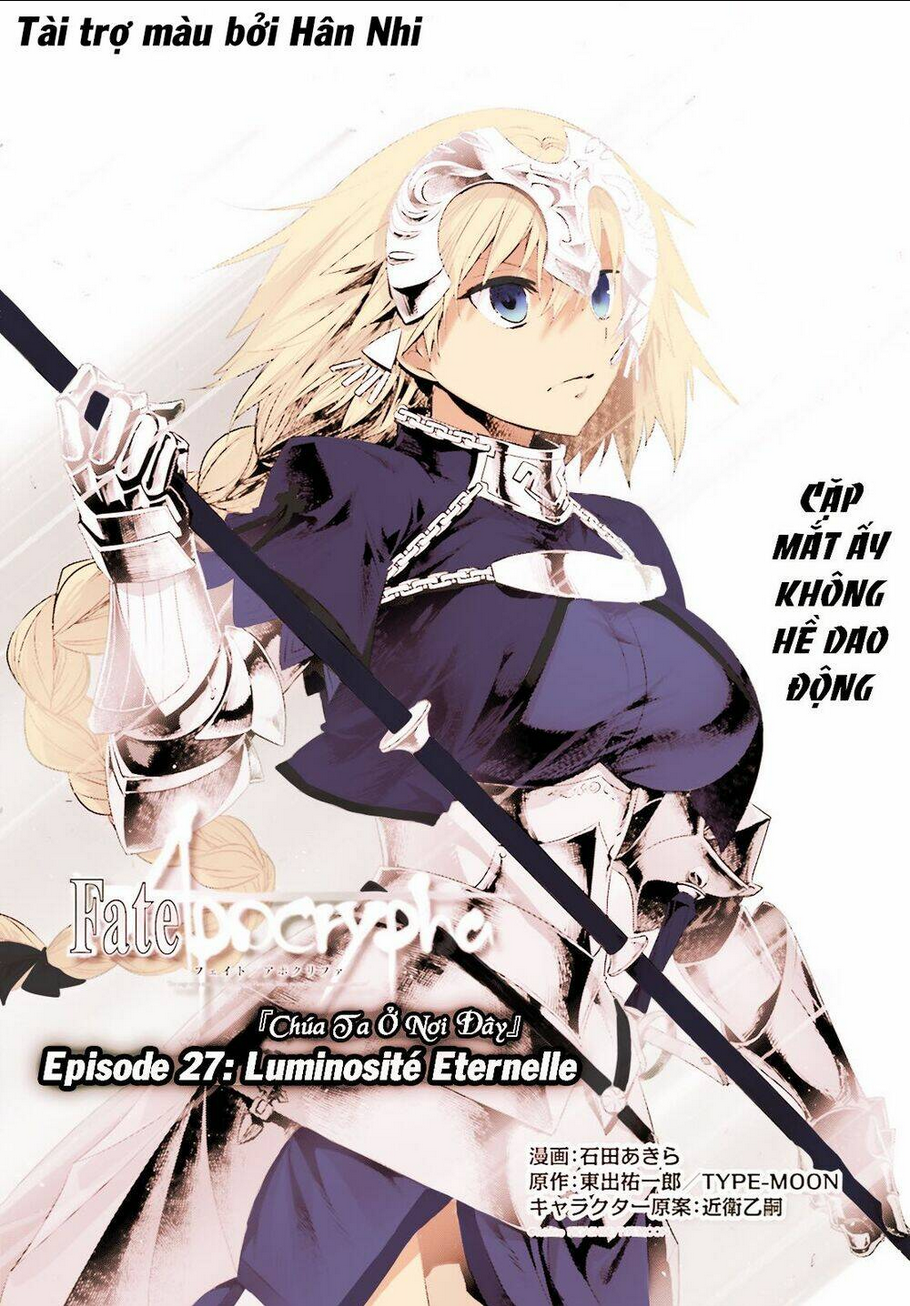 Fate/Apocrypha - Chương 27