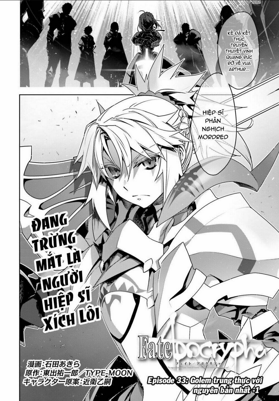 Fate/Apocrypha - Chương 33