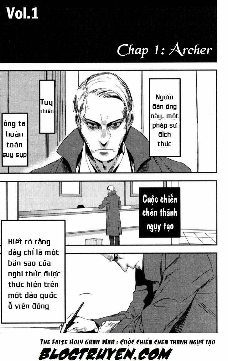 Fate/Strange Fake - Chương 1