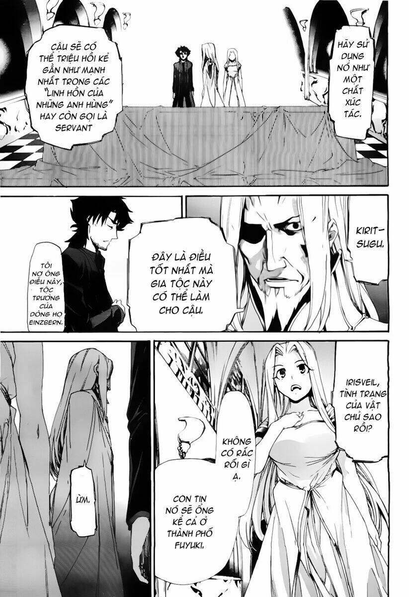 Fate/Zero - Chương 1