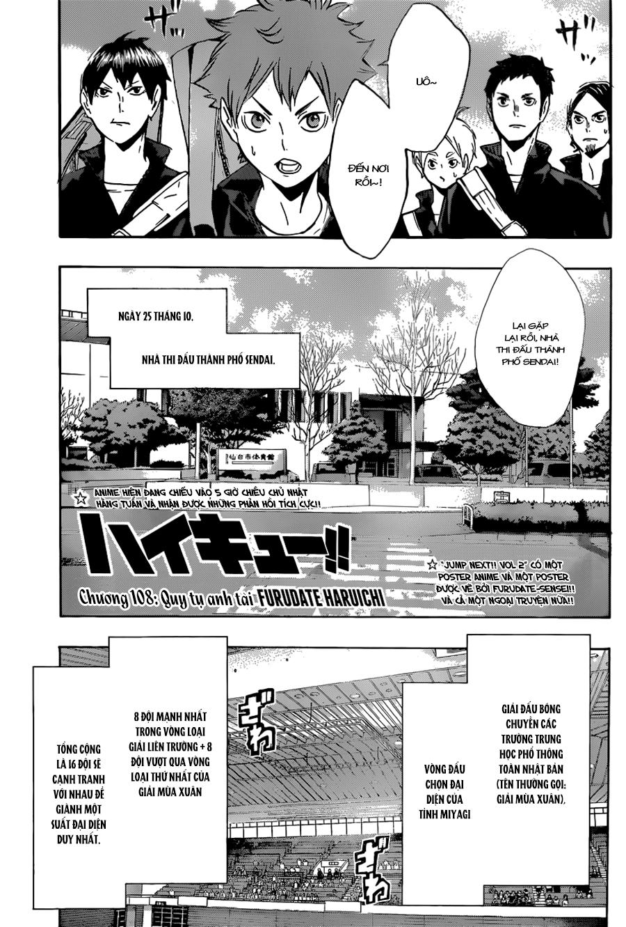 Haikyuu - Chương 108
