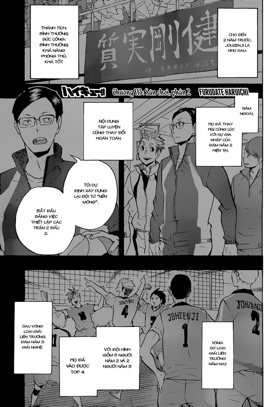 Haikyuu - Chương 113