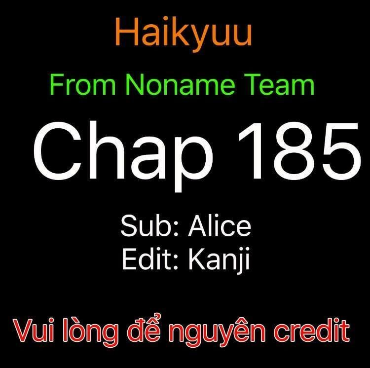 Haikyuu - Chương 185