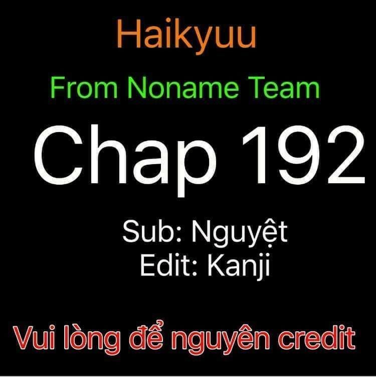 Haikyuu - Chương 192