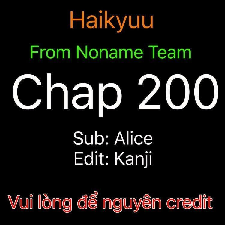 Haikyuu - Chương 200