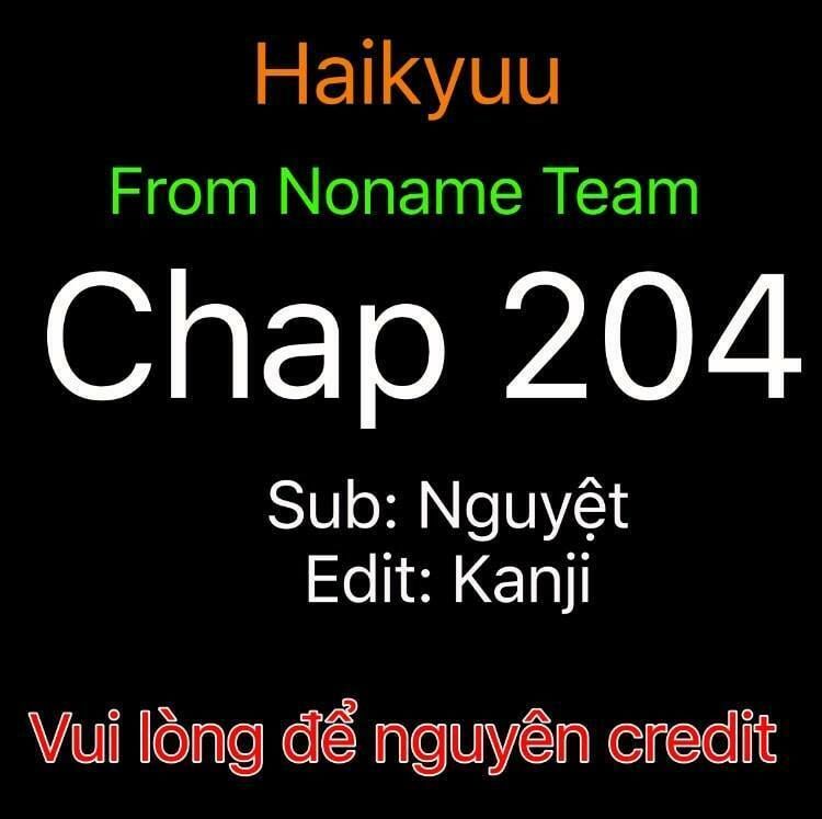 Haikyuu - Chương 204