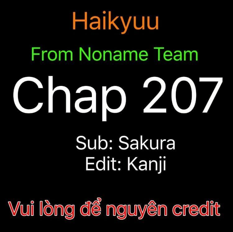 Haikyuu - Chương 207