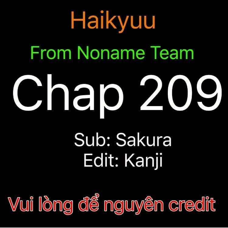 Haikyuu - Chương 209