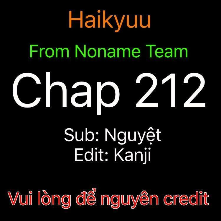 Haikyuu - Chương 212