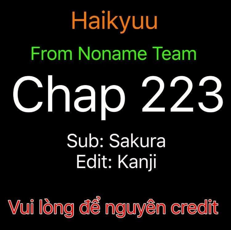 Haikyuu - Chương 223