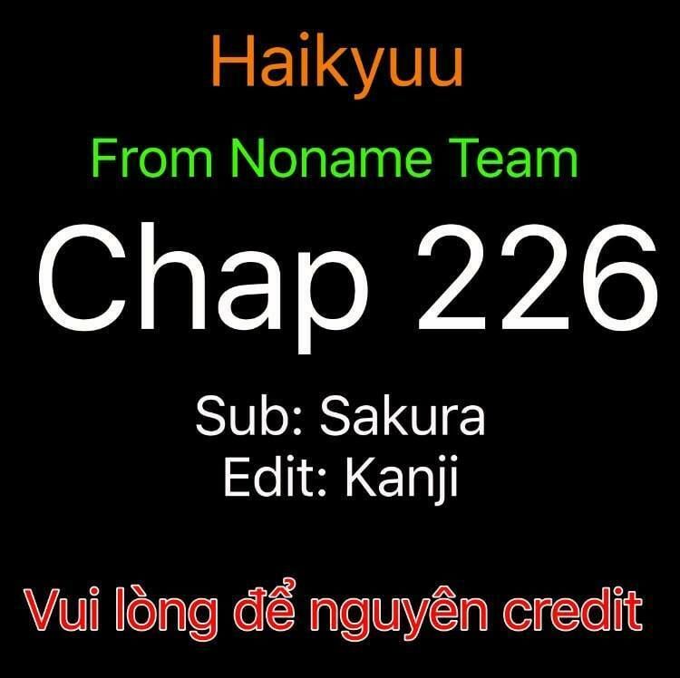 Haikyuu - Chương 226