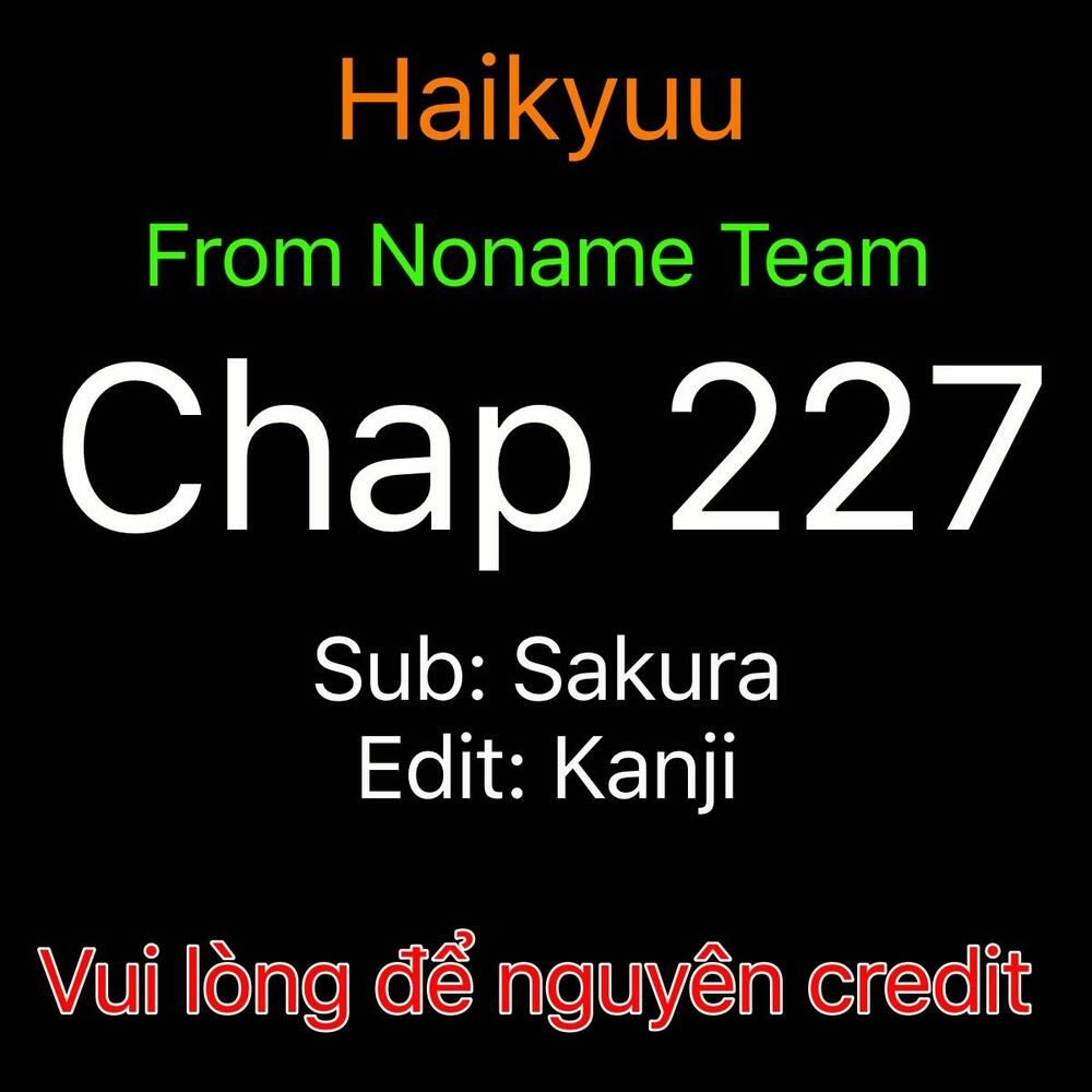 Haikyuu - Chương 227