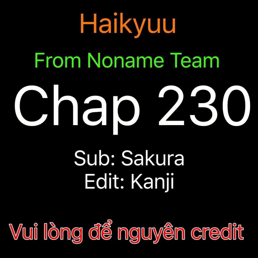 Haikyuu - Chương 227