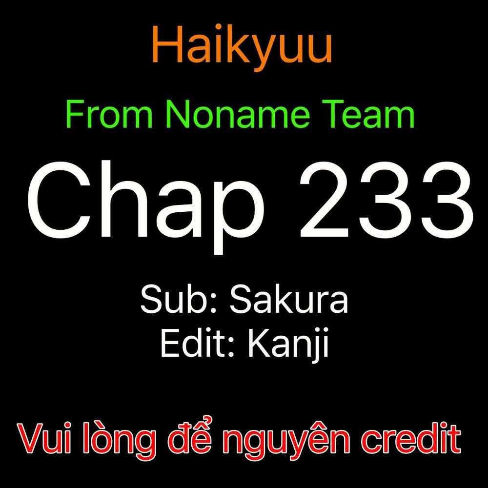 Haikyuu - Chương 232