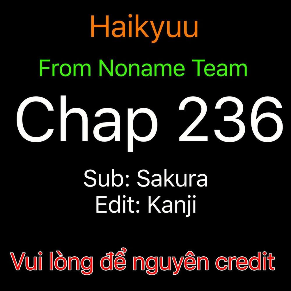 Haikyuu - Chương 232