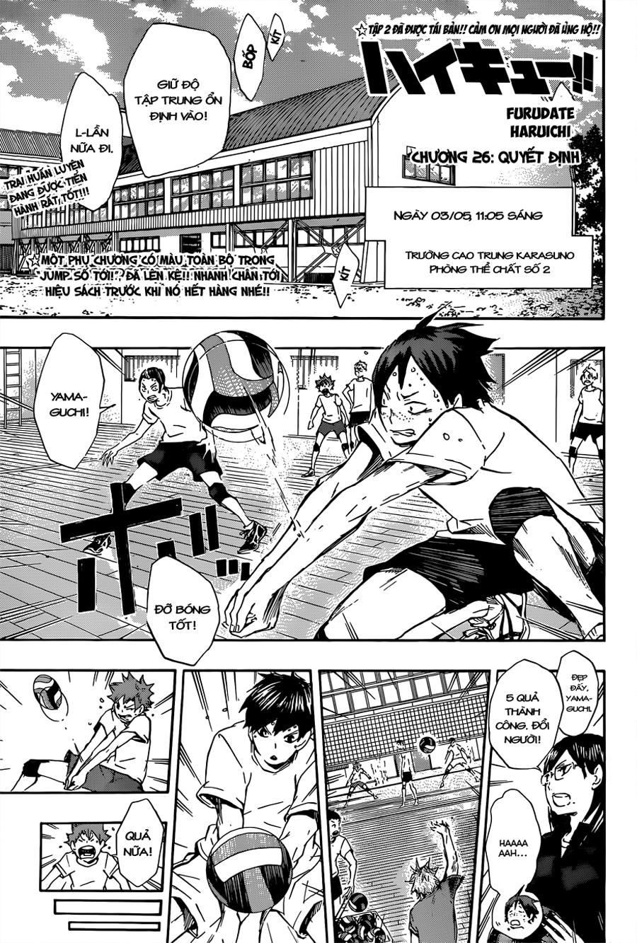 Haikyuu - Chương 26