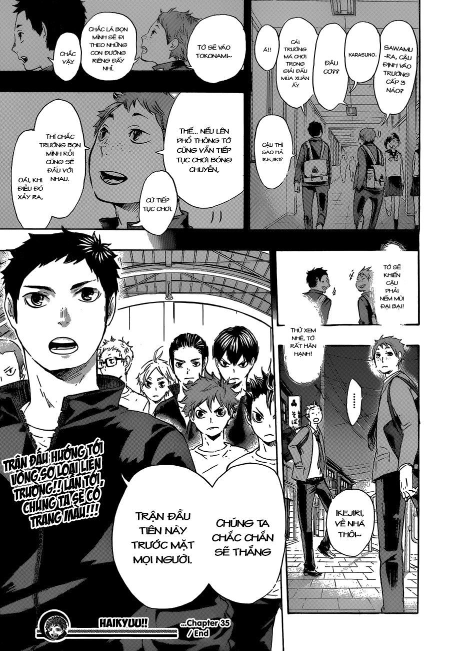 Haikyuu - Chương 35