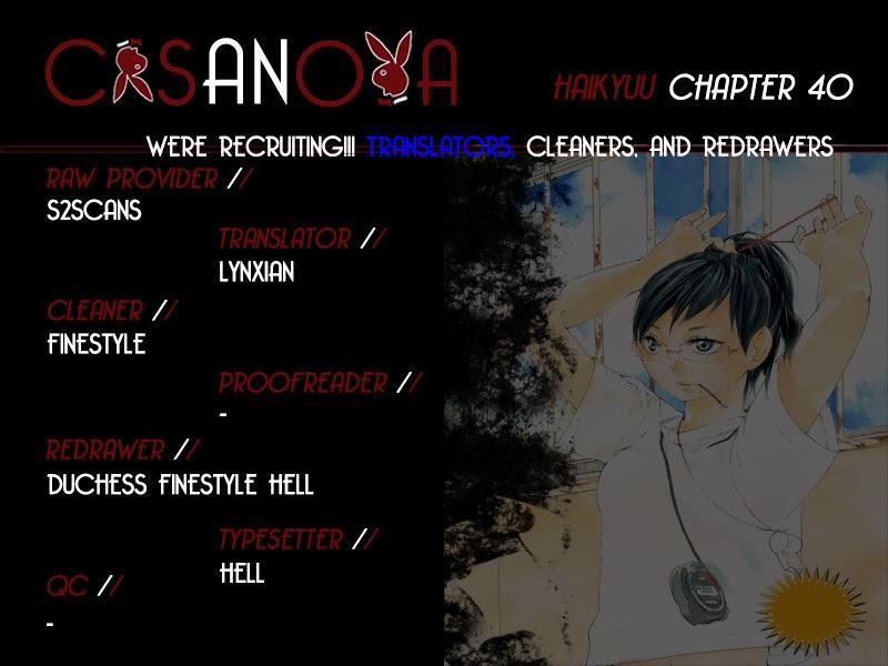 Haikyuu - Chương 40