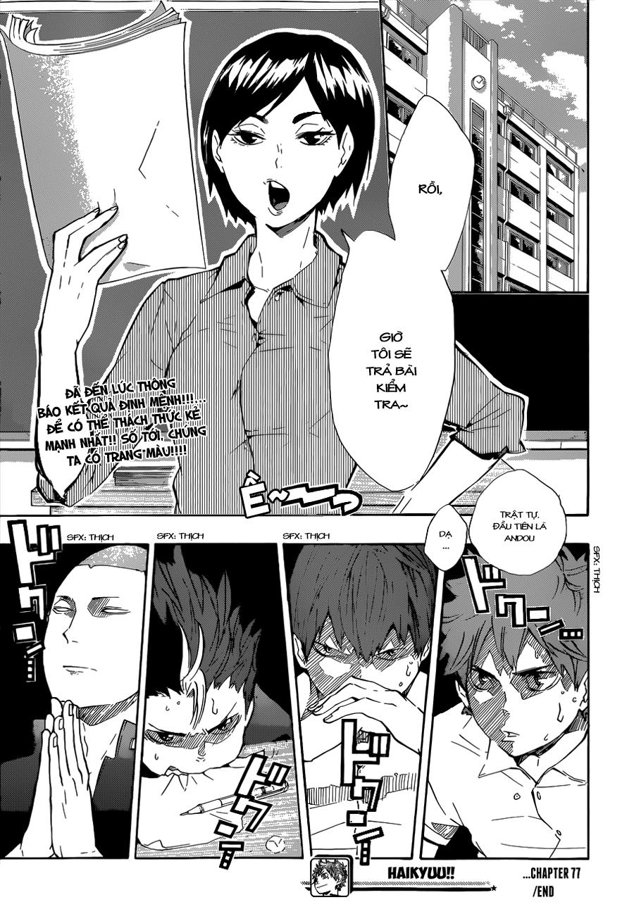 Haikyuu - Chương 77