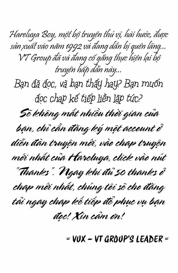 Hareluya - Chương 6