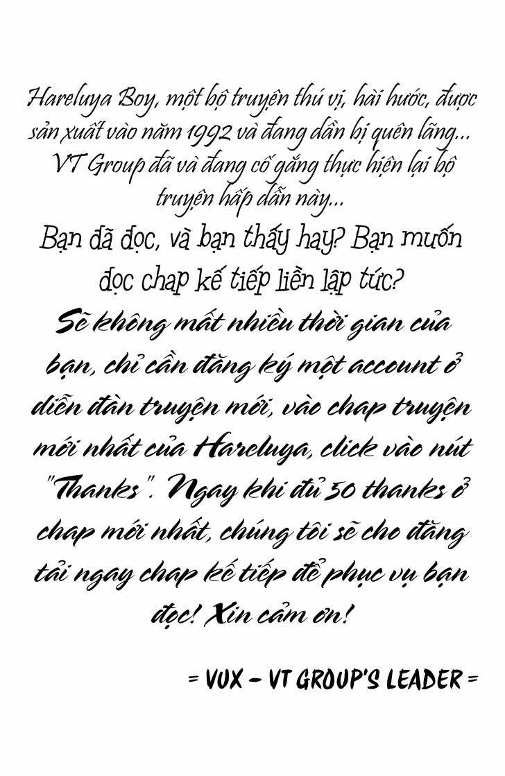 Hareluya - Chương 8