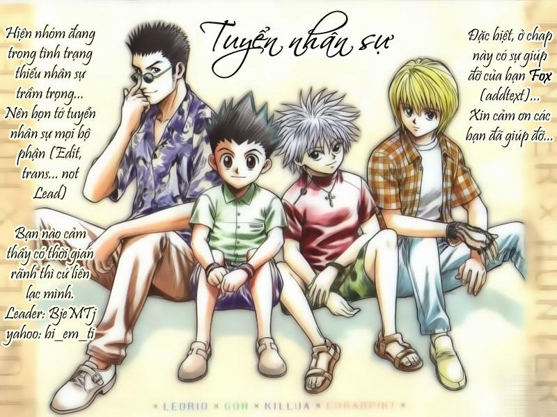 Hunter X Hunter - Chương 316