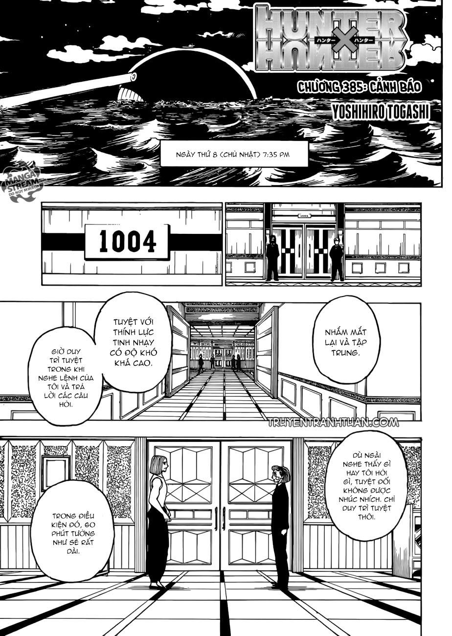 Hunter X Hunter - Chương 385
