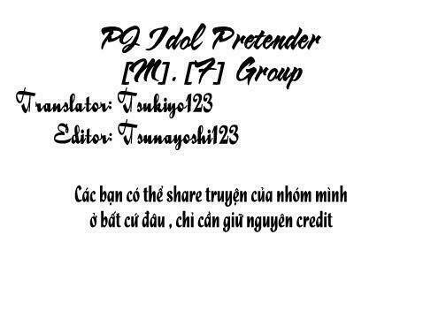 Idol Pretender - Chương 1