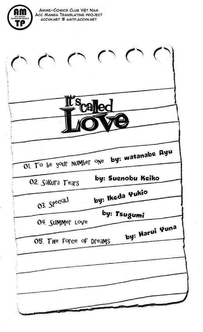It's Called Love - Chương 1