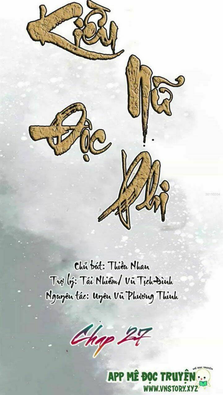 Kiều Nữ Độc Phi - Chương 27